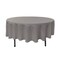 90 Inch Round Tablecloth Polyester Poplin Wrinkle Resistant Stain Resistant